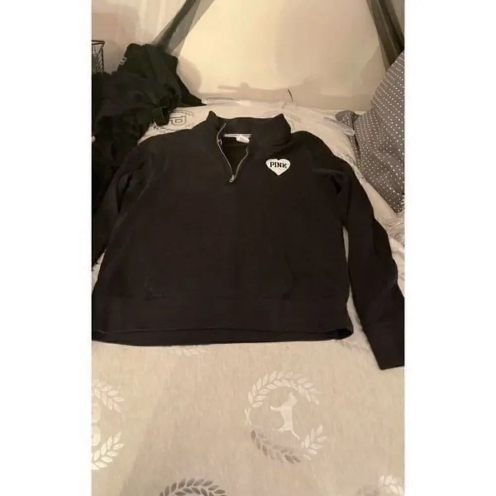 Vintage VS PINK half zip sweatshirt jack